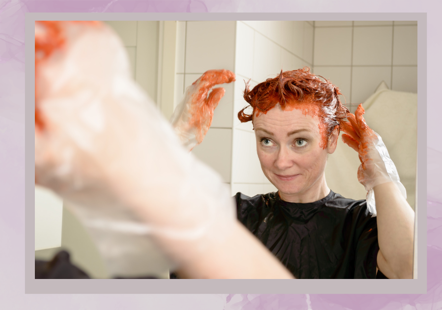 how to remove hair dye from skin